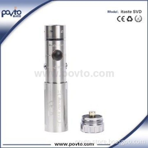 Most popular e cigarette stainless Itasted SVD
